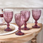 Pink French Vintage Wine Glass – Elegant Crystal Stemware – Classic Design with Soft Pink Hue – Perfect for Serving Wine, Cocktails, or Special Occasions – Timeless, Sophisticated Addition to Your Glassware Collection