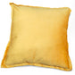 Crushed Velvet Cushion Yellow 45x45cm – Luxurious Decorative Pillow for Vibrant Home Accents