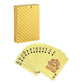 Gold Playing Cards - Premium Plastic, Gold Silver Black, Entertainment Deck