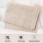 100% Cotton Pastoral Tablecloth – 130x250cm, Apricot, Soft & Durable, Farmhouse Dining Table Cover, Rustic Boho Style, Machine Washable, Perfect for Home, Weddings, Parties & Holiday Decorations