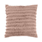 PEACH FRILLED CUSHION 45x45CM - Soft and Elegant Decorative Pillow with Frilled Edges - Luxurious Accent for Living Room, Bedroom, or Office - Comfortable, Lightweight, and Easy to Clean