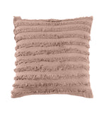 PEACH FRILLED CUSHION 45x45CM - Soft and Elegant Decorative Pillow with Frilled Edges - Luxurious Accent for Living Room, Bedroom, or Office - Comfortable, Lightweight, and Easy to Clean