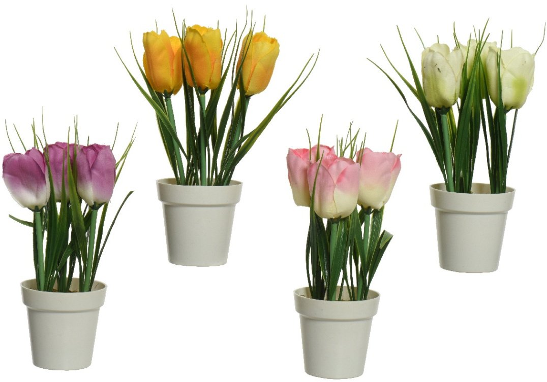 Artificial Tulip Pots, 4a