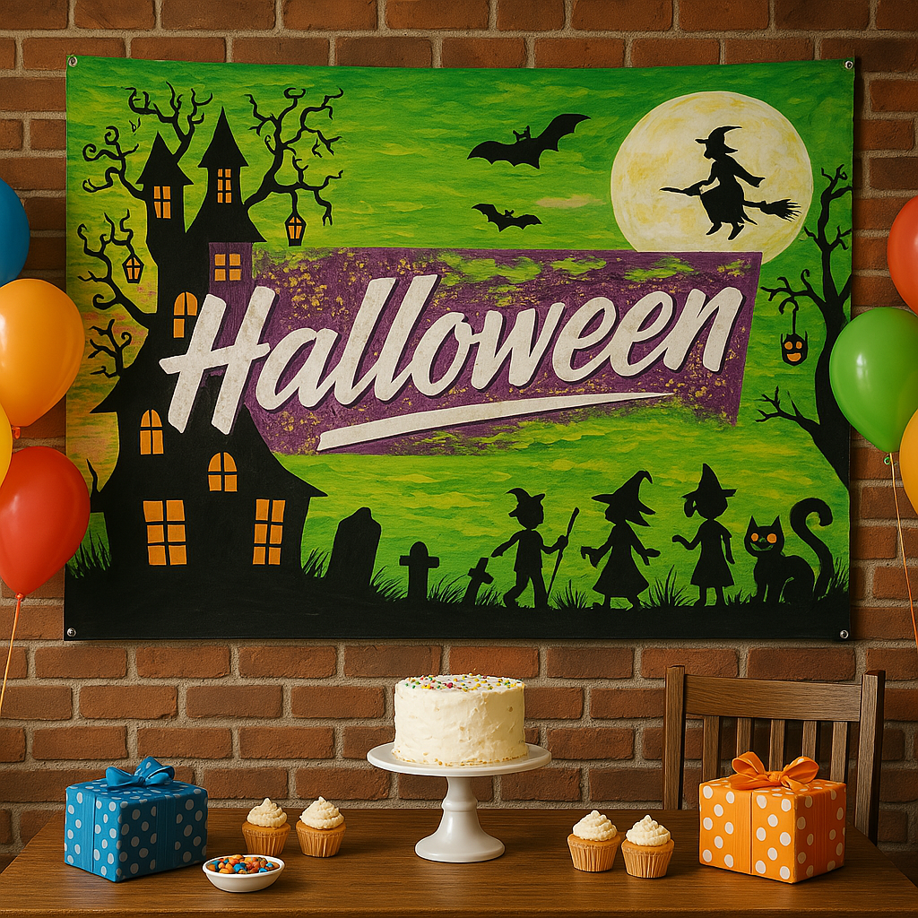 Halloween Paper Cake Stand – 36x30cm, Spooky 3-Tier Dessert Display, Sturdy & Disposable, Perfect for Halloween Parties, Cupcakes, Treats & Festive Table Decor