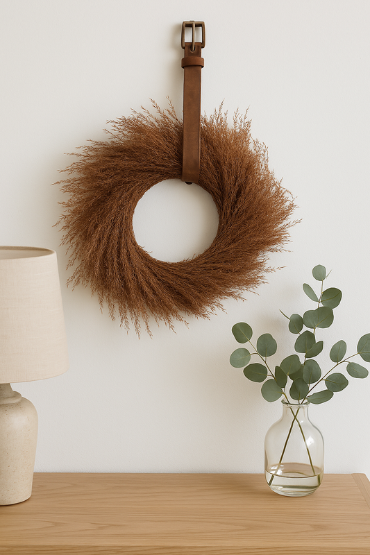 Colorful reed (brown) – soft and elegant dried pampas grass, perfect for home décor, floral arrangements, and event decorations, adds a natural and rustic touch to vases, bouquets, and centerpieces.