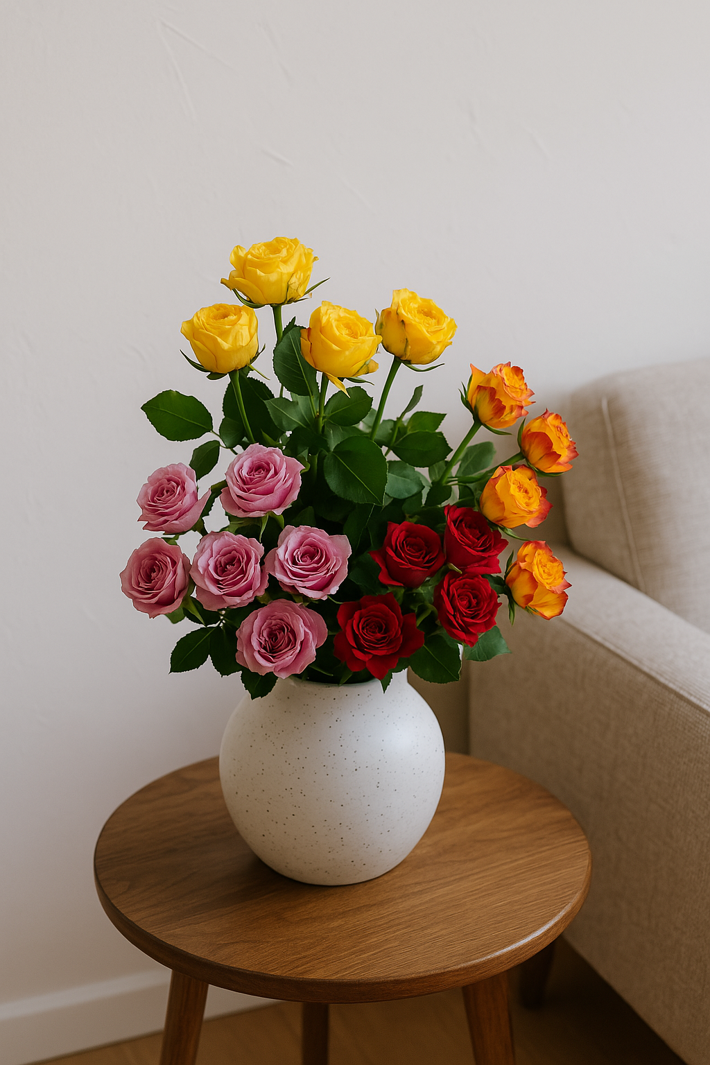 Rose bouquet – beautiful and fresh floral arrangement, perfect for weddings, anniversaries, birthdays, and special occasions, available in various colors and styles, elegantly wrapped for gifting or home décor.