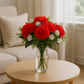 Artificial Hydrangea Silk Flowers, 11 Forks, 55 cm (21.7 Inches) Tall, Realistic Faux Blooms for Home, Wedding, Office & Event Floral Arrangements