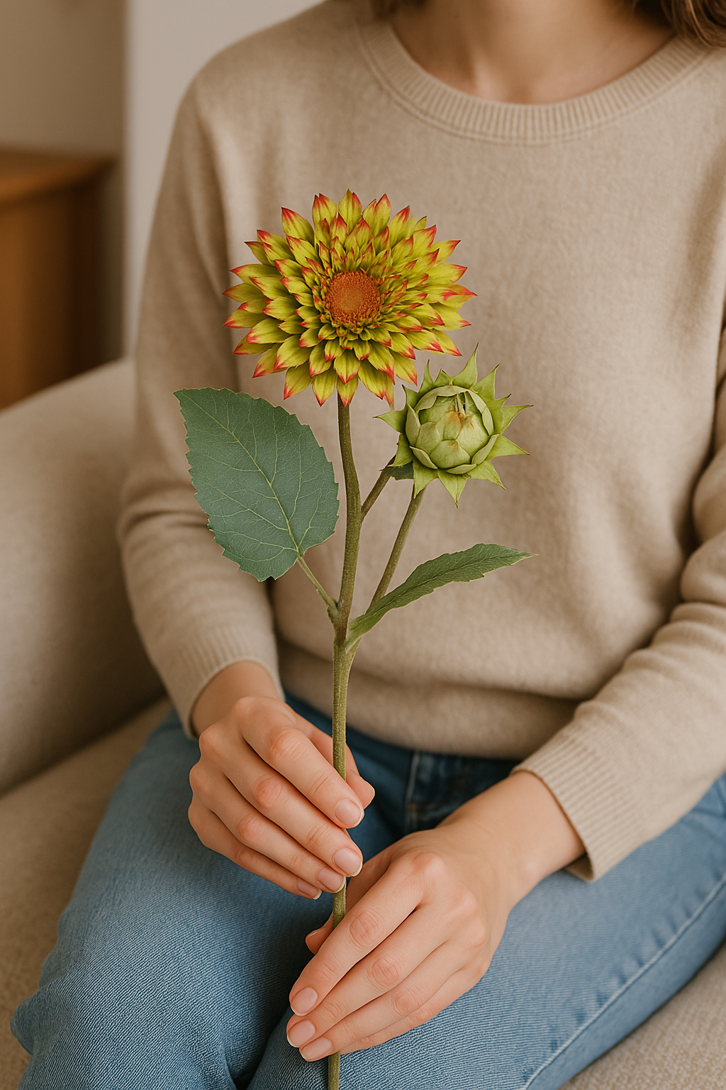 Artificial Sunflower Bouquet – Realistic Fake Sunflowers for Home Décor, Wedding Arrangements, Centerpieces & Floral Displays – Lifelike Faux Sunflower Stems with Vibrant Petals & Natural Look