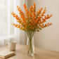 Artificial Eucalyptus Bouquet Plastic Greenery Shrubs Realistic Fake Eucalyptus Leaves for Home Décor Wedding Arrangements Centerpieces and Floral Displays Lifelike Faux Eucalyptus with Flexible Stems and Vibrant Greenery
