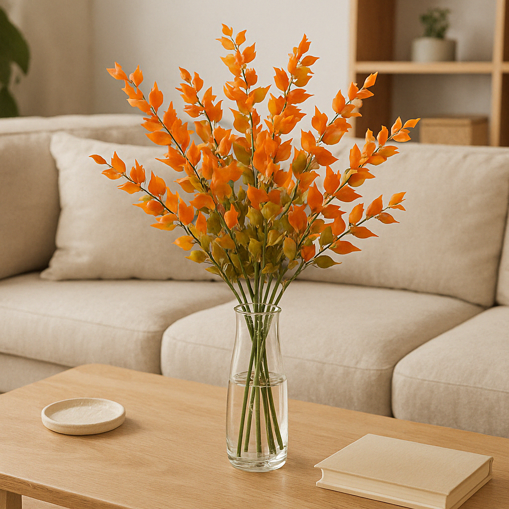 Artificial Eucalyptus Bouquet Plastic Greenery Shrubs Realistic Fake Eucalyptus Leaves for Home Décor Wedding Arrangements Centerpieces and Floral Displays Lifelike Faux Eucalyptus with Flexible Stems and Vibrant Greenery