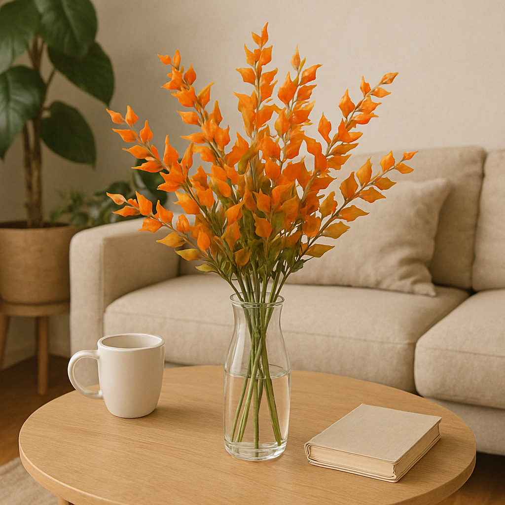 Artificial Eucalyptus Bouquet Plastic Greenery Shrubs Realistic Fake Eucalyptus Leaves for Home Décor Wedding Arrangements Centerpieces and Floral Displays Lifelike Faux Eucalyptus with Flexible Stems and Vibrant Greenery
