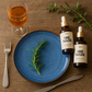 7.5-Inch Blue Flambe Smooth Plate - Elegant Ceramic Plate with Flambe Glaze Finish - Ideal for Serving Appetizers, Desserts, and Main Courses - Durable, Stylish Design for Everyday and Special Occasions