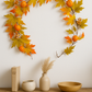 Berry, Maple Leaf & Pumpkin Garland 180 cm - Festive Autumn Garland with Pumpkins, Berries, and Maple Leaves - Perfect for Fall, Thanksgiving, Mantels, Tables, and Seasonal Displays