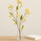 Daphne Spray Cream/Brown (Dry Look) - Realistic Artificial Daphne Stem with Cream and Brown Tones - Perfect for Floral Arrangements, Wreaths, Bouquets, and Home Décor - Long-Lasting and Low Maintenance