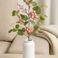 Blush Berry Spray 50 cm – Elegant Artificial Spray with Soft Blush Berries and Delicate Foliage – Perfect for Floral Arrangements, Wreaths, Bouquets, and Seasonal Home Décor