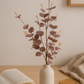 Burgundy Eucalyptus Spray 94 cm - Realistic Artificial Stem for Floral Arrangements, Wreaths, Bouquets, and Home Décor - Long-Lasting, Low Maintenance, Elegant Accent for Weddings and Seasonal Styling
