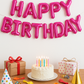 Happy Birthday Balloons Pink Set – Premium Latex & Foil Birthday Decoration Kit for Girls, Women, & Kids Party – Includes Confetti Balloons, Metallic Balloons, Banner & Ribbons – Birthday Party Supplies