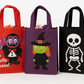 Halloween Cartoon Pumpkin Tote Bag – Reusable Trick-or-Treat Candy Bag – Durable Fabric Shopping Bag – Festive Halloween Party Favor – Cute Pumpkin Print Handbag for Kids & Adults