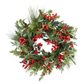 HOLLY HEDGE SMALL WREATH 60CM