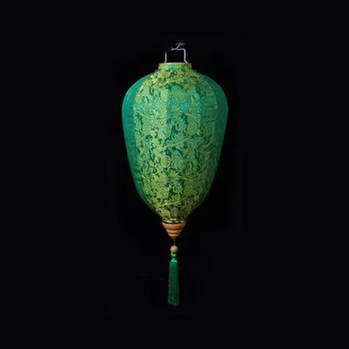 40cm,green Diamond Silk Lantern