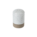 Earthen Elegance portable seasoning storage clay ceramic salt bottle wholesale salt container shaker