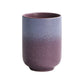 Elegant 300ml Divinity Purple Handleless Mugs, Set of 4 - Luxury Crackle Glaze Ceramic, Sustainable, Perfect for Home, Hotel, Restaurant