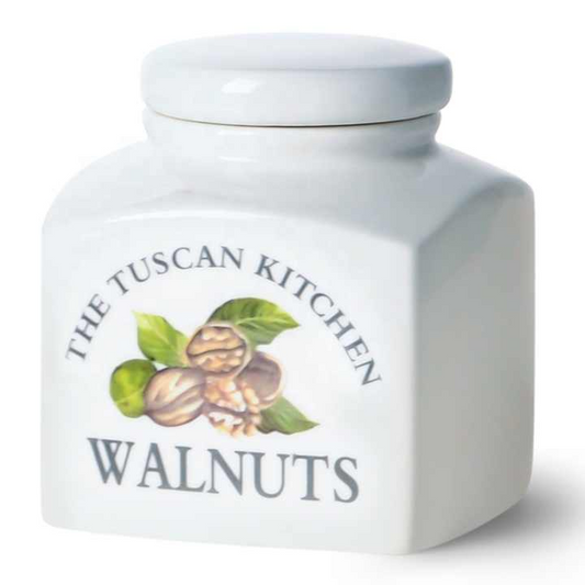 Tuscan Kitchen Porcelain Square 500ml Tea Cannister