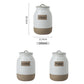 Earthen Elegance Ceramic Coffee Canister - 1052ml