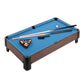 Large Snooker Billiard Pool Table - Compact 20" Tabletop Game for Kids and Adults with Cues, Balls, and Triangle Rack - Perfect for Home, Office, and Travel