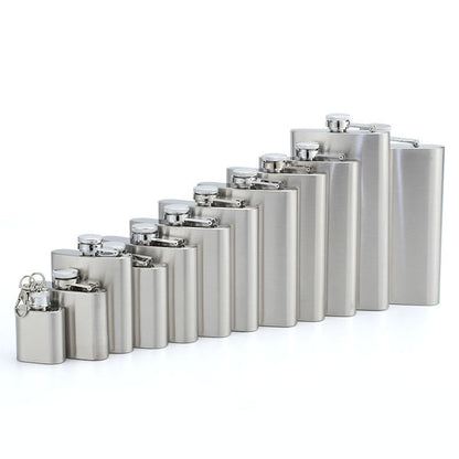 Alcohol Bottle Wine Pot Portable Pocket Stainless Steel Mini Hip Flask Flagon Whisky Alcohol Liquor