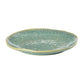 Embossed Crystal Green set of 16 Piece stoneware Crockery