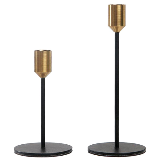 Nordic ins modern minimalist candlestick model room restaurant candlelight dinner Large