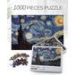 1000 Piece Blank Jigsaw Puzzle - DIY Educational Toy, Eco-friendly Material