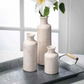 Long Standing Green Designer Design Custom Contemporary Decoration Handmade Ceramic Vase