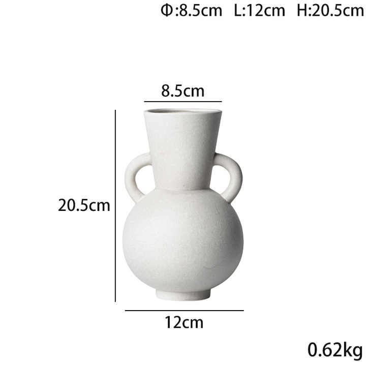 Nordic Decorative Home Decor Element Contemporary Ceramic Vase Ancient water pitcher