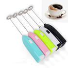 Rechargeable usb handheld drinks coffee mixer battery milk foam maker automatic electric milk frother for lattes