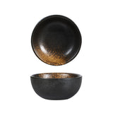 3.6 inch earthy yellow Japanese bowl