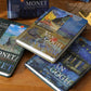 Van Gogh Monet Fancy Famous Painting Hardcover Journal Notebook 98 sheets