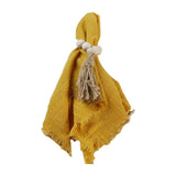 100% Cotton Pastoral Napkin 42x42cm Golden Yellow