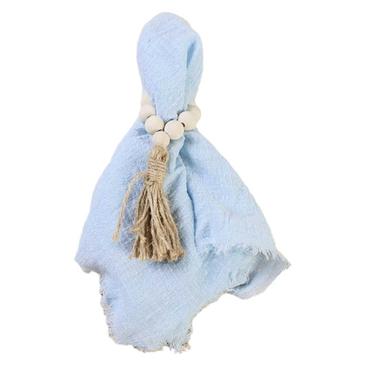 100% Cotton Pastoral Napkin 42x42cm Sky Blue