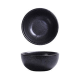 3.6 inch black Japanese bowl