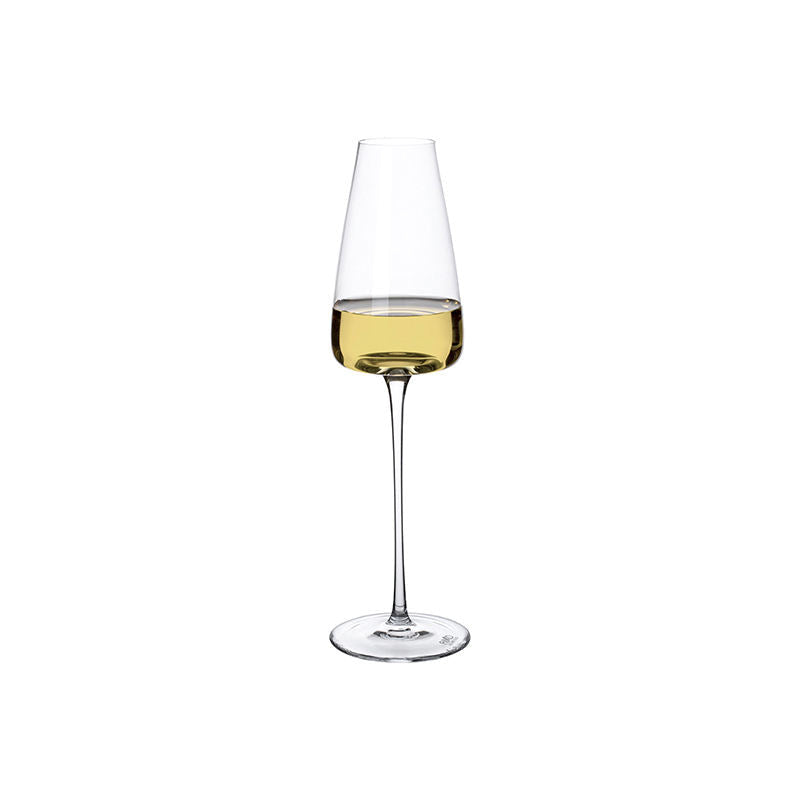 230ml Lead Free Crystal Dimple Champagne Glass