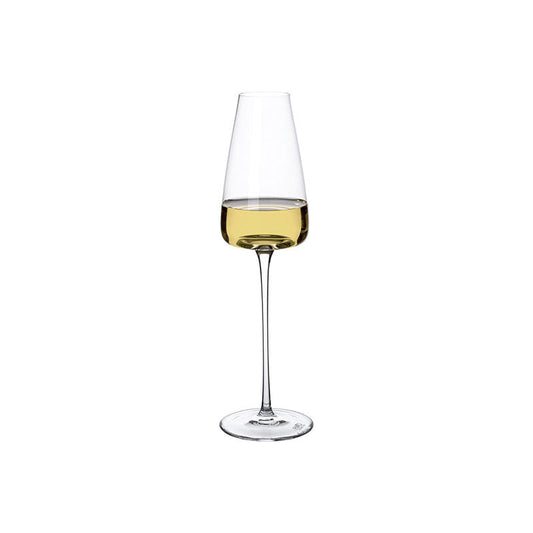 230ml Lead Free Crystal Dimple Champagne Glass