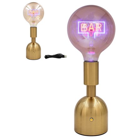 LED Text Lamp 'Bar'