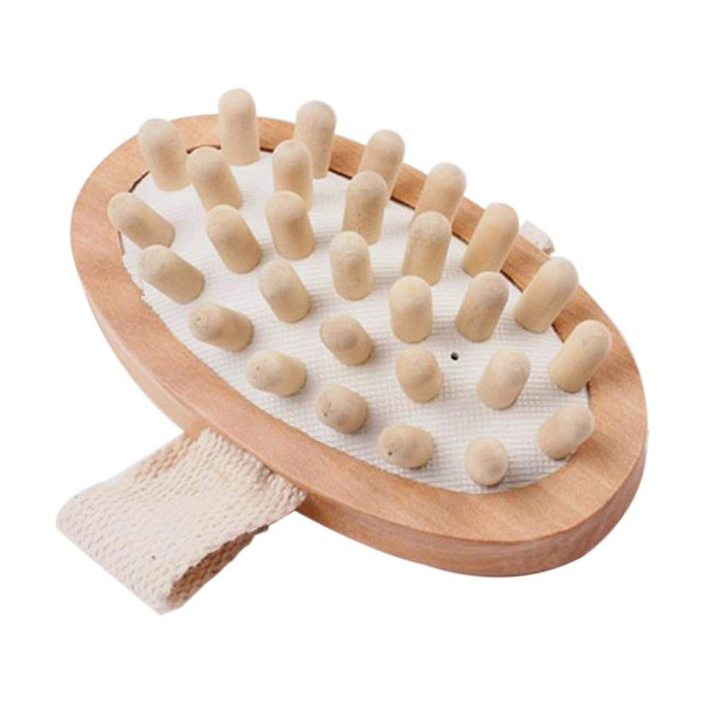 Natural Wood Body Brush Wood Ball Body Bath Massager