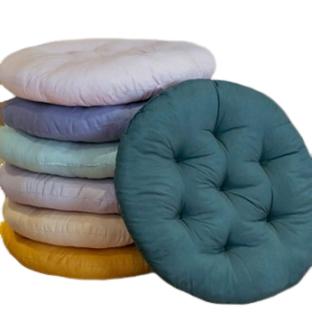 Comfortable Yellow Chair Pad 40x5cm - Soft Cotton Cushion for Stylish and Supportive Seating