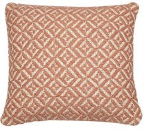 ORANGE CHECKERED CUSHION 45.7x45.7cm – Stylish, Soft Cotton Cushion with Classic Orange Checkered Design – Decorative Accent Pillow for Living Room, Bedroom, or Office – Comfortable & Easy to Maintain