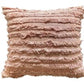 PEACH FRILLED CUSHION 45x45CM – Soft and Elegant Decorative Pillow with Frilled Edges – Luxurious Accent for Living Room, Bedroom, or Office – Comfortable, Lightweight, and Easy to Clean