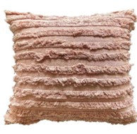 PEACH FRILLED CUSHION 45x45CM – Soft and Elegant Decorative Pillow with Frilled Edges – Luxurious Accent for Living Room, Bedroom, or Office – Comfortable, Lightweight, and Easy to Clean