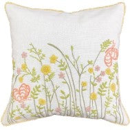 SUMMER PRINTED FLORAL CUSHION 45x45CM - Vibrant and Stylish Decorative Cushion for Indoor and Outdoor Use - Soft, Lightweight, and Comfortable - Perfect for Sofas, Chairs, and Beds - Easy to Clean